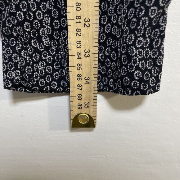 Anthropologie Ett Twa Track-Striped Joggers pants Flower Printed Black Small - Picture 7 of 11